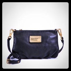 Marc by Marc Jacobs black leather mini bag